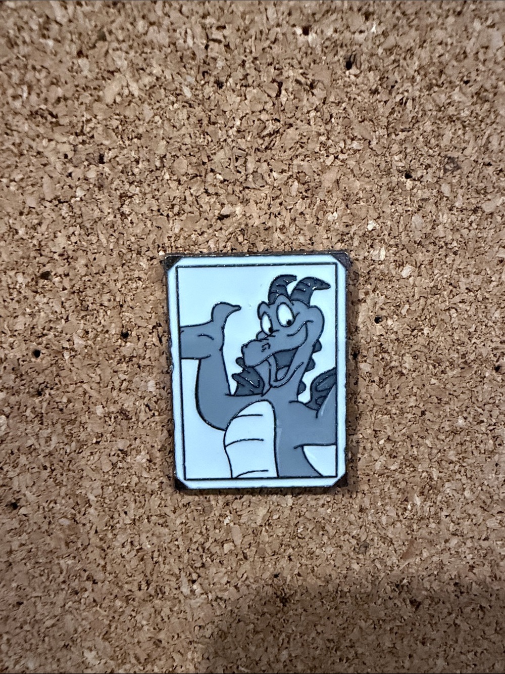 Disney Figment Trading Pin - Black & White